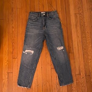 Zara mom fit jeans